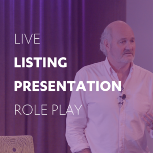 The Live Listing Presentation Role Play