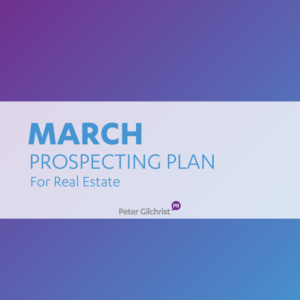 The March Prospecting and Marketing Plan